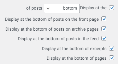 تنظیمات افزونه AddToAny Share Buttons