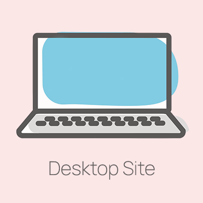 ساخت دکمه Desktop Site برای سایت