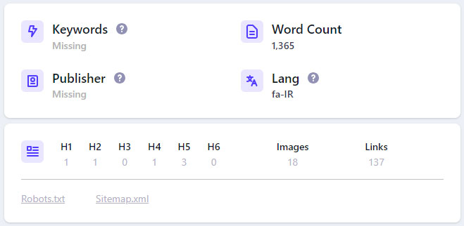 Detailed Seo Extension
