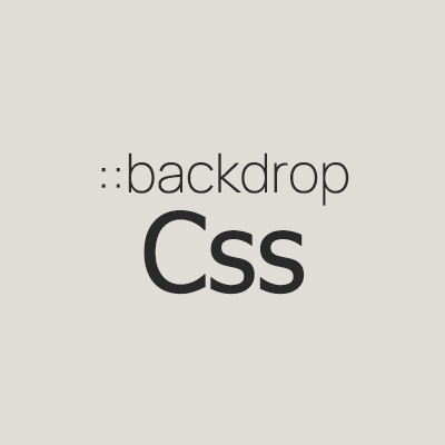 آموزش سلکتور backdrop:: در css