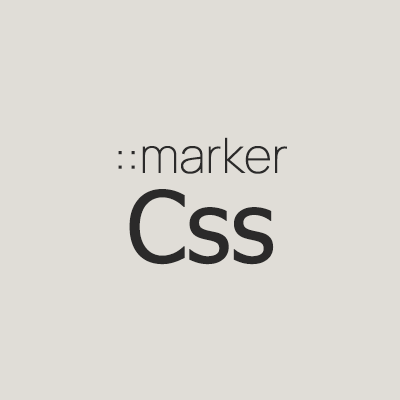 آموزش سلکتور marker:: در css