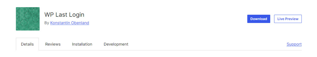 استفاده از افزونه WP Last Login