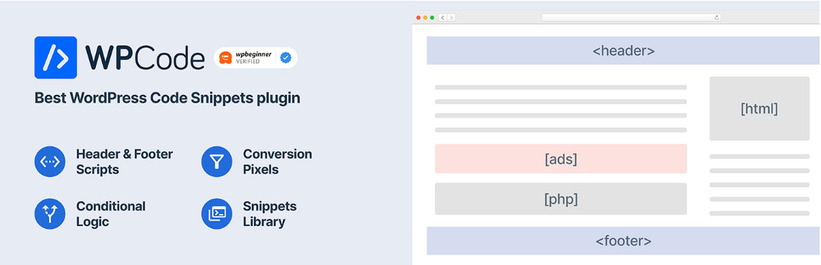 افزونه WpCode در مخزن وردپرس